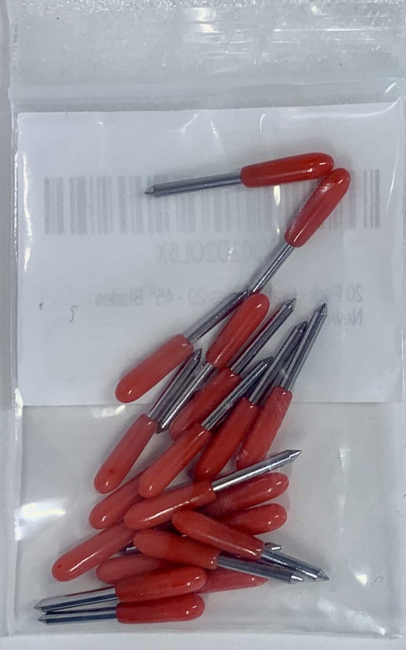 Bridge Cutters 20 Pack - Made in USA - Explore Replacement Blades Compatible Cricut Imagine Explore Air 2 Create Maker 3 Expression 45Â° Standard Vinyl Fabric Scrapbook Cutting Blades Replacements - Image 5